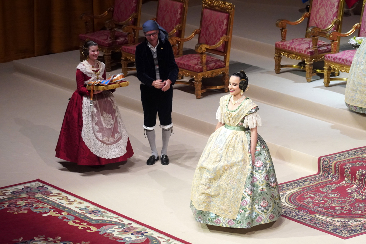 Exaltación de María Estela Arlandis como Fallera Mayor de Valencia 2024